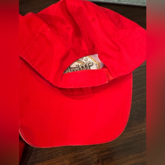 Disney Mickey Mouse "Original 1928" Hat Original Unisex Adult Red Adjustable - Picture 3 of 5